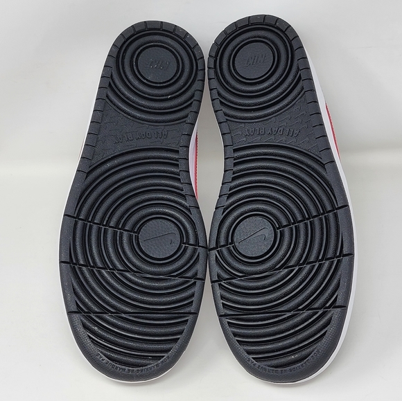 Nike COURT BOROUGH MID 2 YOUTH Sz 7Y  CD7782-110 White/University Red/Black New - Picture 11 of 11